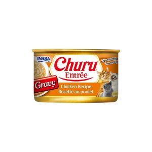 INABA Churu Entree In Gravy Chicken Recipe Cat Canned Food 85G USA-315