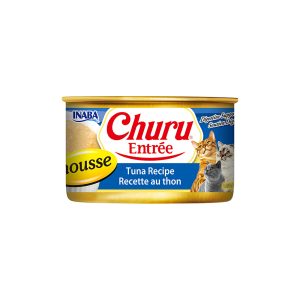 INABA Churu Entree Mousse Tuna Recipe Cat Canned Food 85G USA-341
