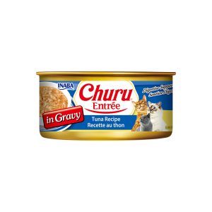 INABA Churu Entree In Gravy Tuna Recipe Tuna Recipe Cat Canned Food 156G USA-421