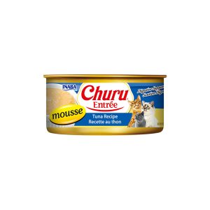 INABA Churu Entree Mousse Tuna Recipe Cat Canned Food 156G USA-431